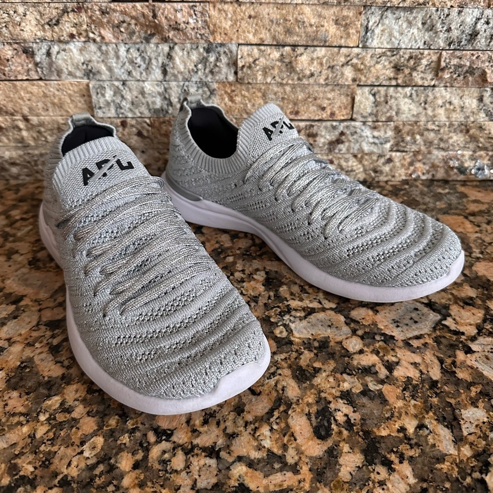 APL Techloom Wave Sneaker Metallic Silver